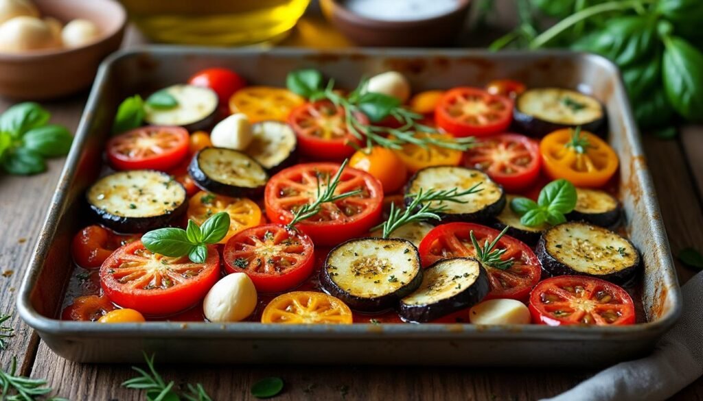 découvrez comment préparer des légumes confits savoureux grâce à une recette italienne simple et délicieuse au four. idéal pour sublimer vos plats avec des légumes fondants et parfumés.