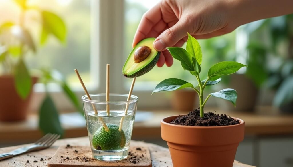 apprenez facilement comment planter un noyau d'avocat et cultivez avec succès votre avocatier en pot grâce à nos conseils pratiques et simples.