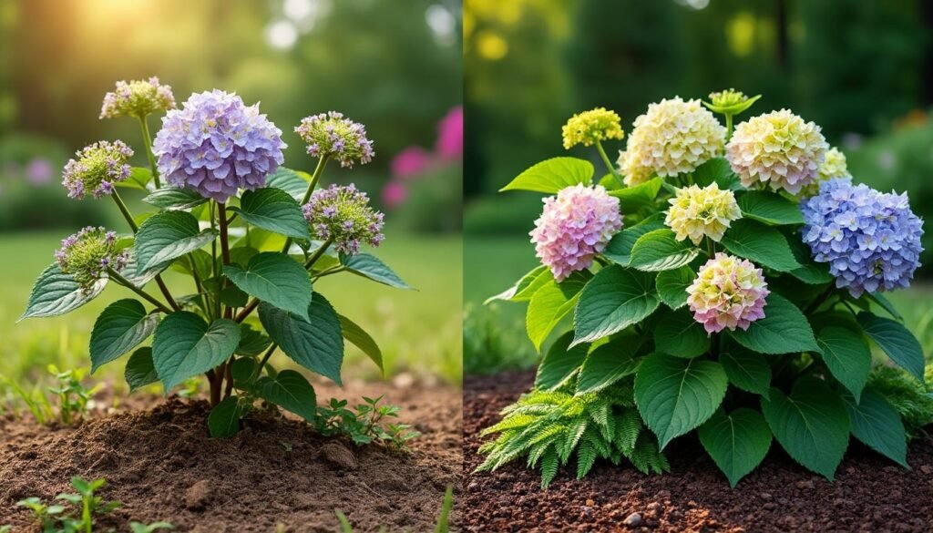 découvrez comment éviter les erreurs courantes avec les hortensias et quelles plantes associer au pied des hortensias pour réussir leur croissance à coup sûr.