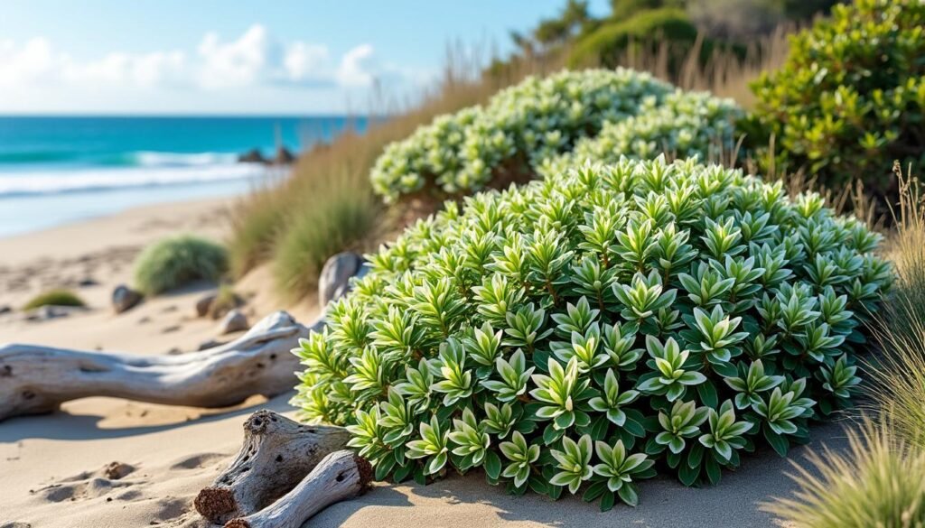 découvrez comment cultiver le pittosporum tenuifolium variegatum, un arbuste au feuillage panaché parfait pour embellir les jardins en bord de mer grâce à sa résistance et son esthétique unique.