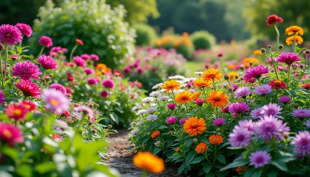 découvrez notre sélection de plantes vivaces fleuries toute l'année, des variétés essentielles pour un jardin toujours éclatant de couleurs et de vie.
