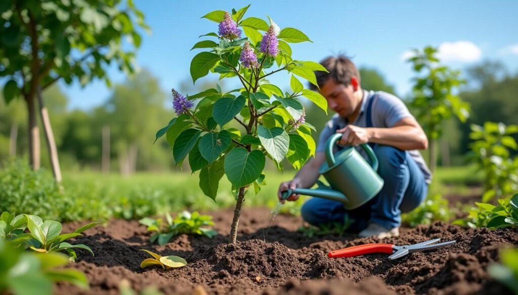 découvrez tout sur le paulownia, arbre impérial : conseils pour la plantation, la culture, l'entretien et les inconvénients du paulownia tomentosa.