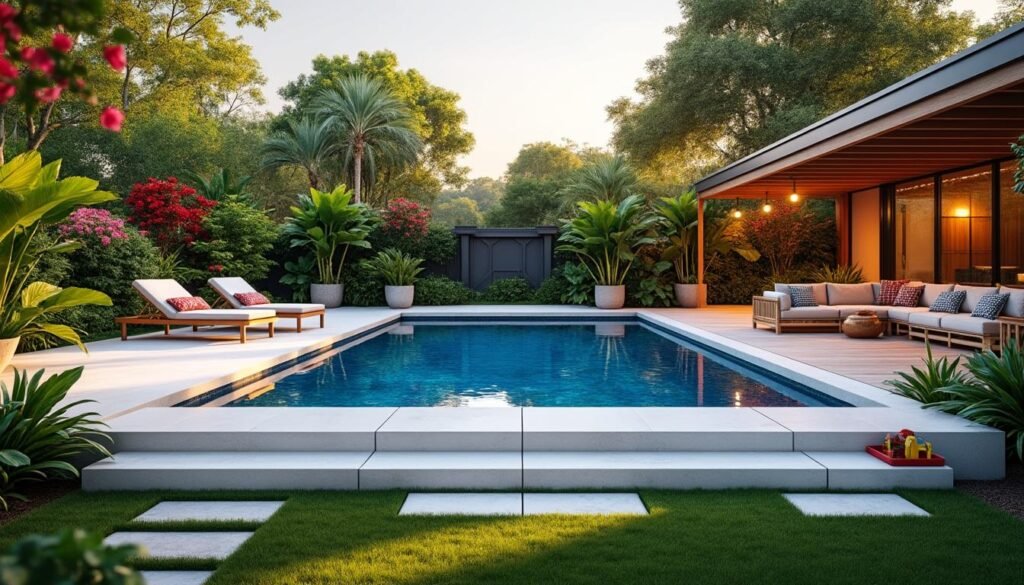 découvrez 5 ambiances inspirantes pour réussir l'aménagement autour de votre piscine hors sol et sublimer votre jardin avec style et convivialité.