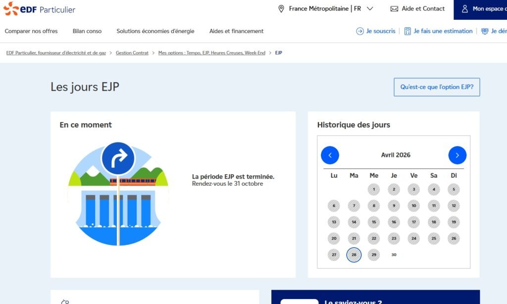 Comment savoir si demain est un jour EJP et bien s'y préparer ?