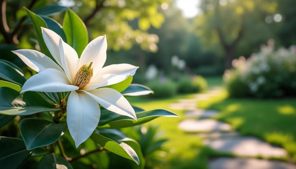découvrez le magnolia stellata waterlily, un magnolia étoilé aux magnifiques fleurs blanches doubles, idéal pour embellir votre jardin avec élégance et charme.