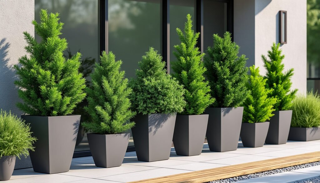 découvrez notre sélection de 10 variétés d'arbustes à feuillage persistant idéales pour la culture en pot sur votre terrasse, apportant verdure et élégance toute l'année.