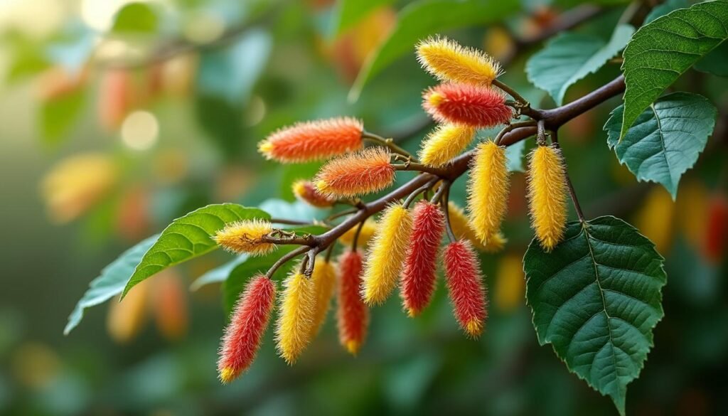 découvrez tout sur le noisetier commun corylus avellana, appelé common hazel, avec ses fleurs jaunes et rouges caractéristiques, ses usages et son entretien.