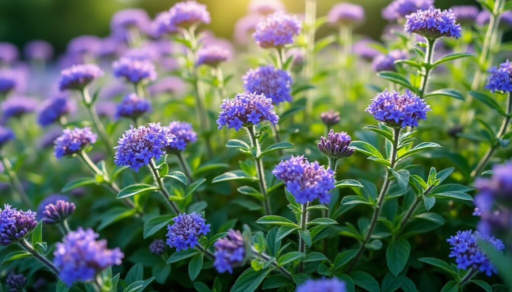 découvrez la verbena bonariensis vanity, une verveine compacte originaire de buenos aires, offrant de magnifiques fleurs bleu violacé intense pour égayer votre jardin.