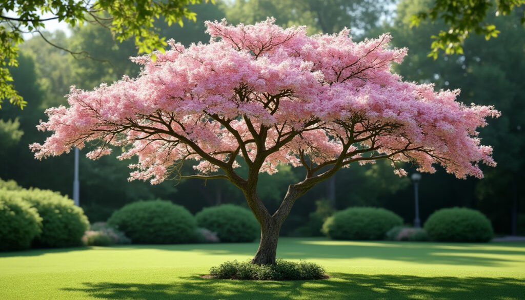découvrez tout ce qu'il faut savoir sur l'albizia julibrissin 'ombrella', cet arbre à soie majestueux idéal pour embellir votre jardin avec son port élégant et son feuillage aérien.