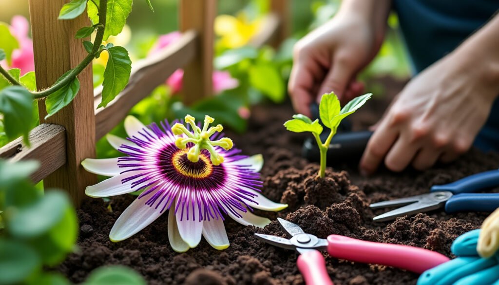 découvrez tout sur la passion flower passiflora : conseils pour la planter, la cultiver et la tailler facilement afin d'embellir votre jardin avec cette plante exotique.