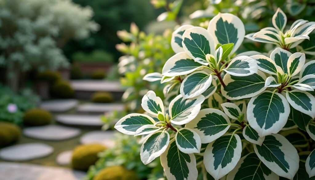 découvrez le pittosporum tobira nana neige du mont ventoux, un élégant pittosporum japonais nain au feuillage panaché, parfait pour sublimer vos jardins et espaces verts.