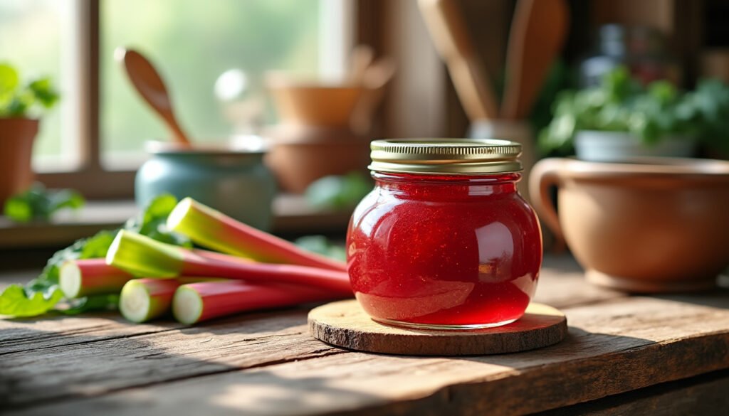 découvrez notre recette traditionnelle et savoureuse pour réussir vos confitures à la rhubarbe maison, faciles à préparer et délicieusement parfumées.