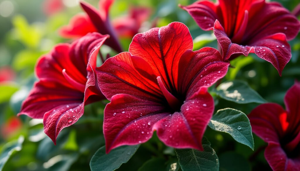 apportez une touche éclatante à votre jardin avec la coquelourde des jardins atrosanguinea, aux fleurs rouge carmin intenses et exceptionnelles. parfaite pour sublimer vos espaces verts.