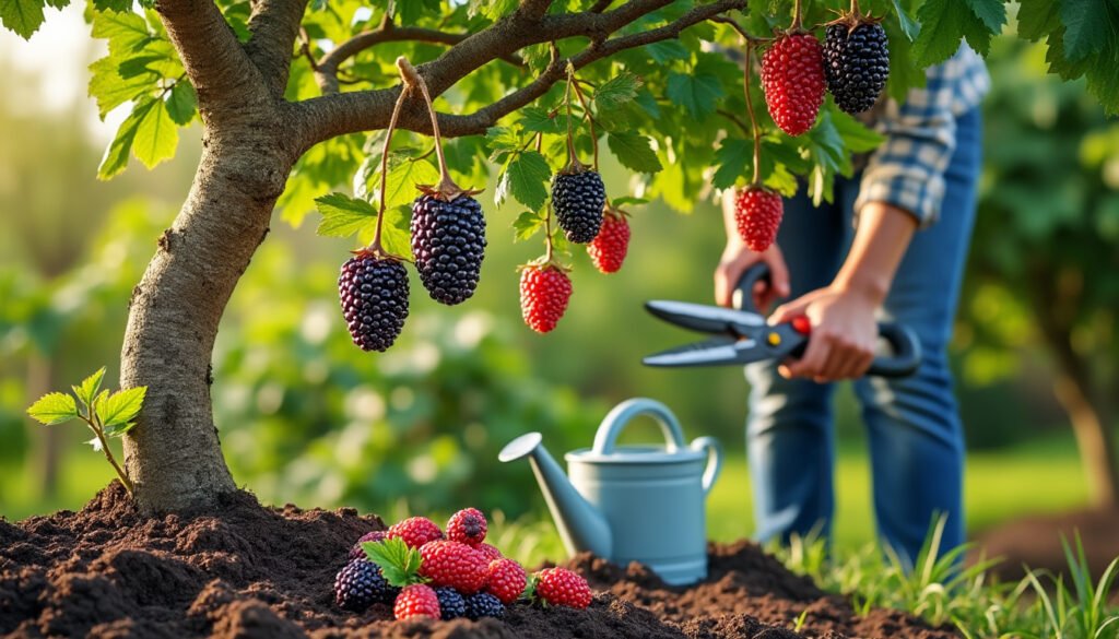 découvrez tout sur le mûrier morus : conseils pour réussir la plantation, l'entretien idéal et la taille efficace du mûrier platane pour un arbre sain et productif.