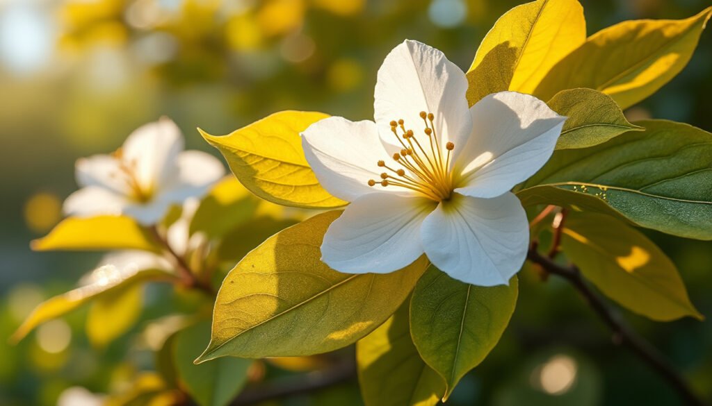 découvrez le philadelphus coronarius aureus, un seringat aux feuilles dorées et au parfum envoûtant, parfait pour sublimer votre jardin avec élégance et senteurs délicates.