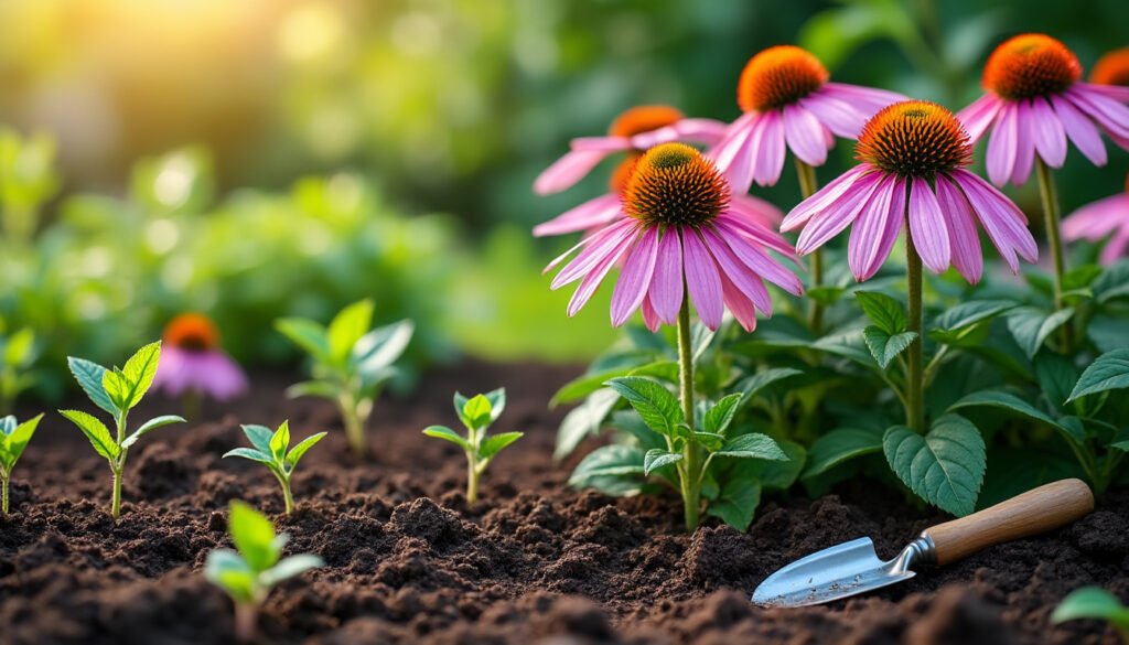 découvrez tout sur l'echinacea purpurea : conseils de semis, techniques de culture et astuces d'entretien pour embellir votre jardin avec cette plante vivace.